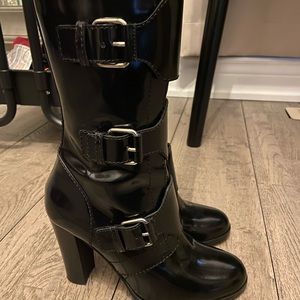Tamara Mellon Unbridled Mid-Calf Boot Sz.7.5